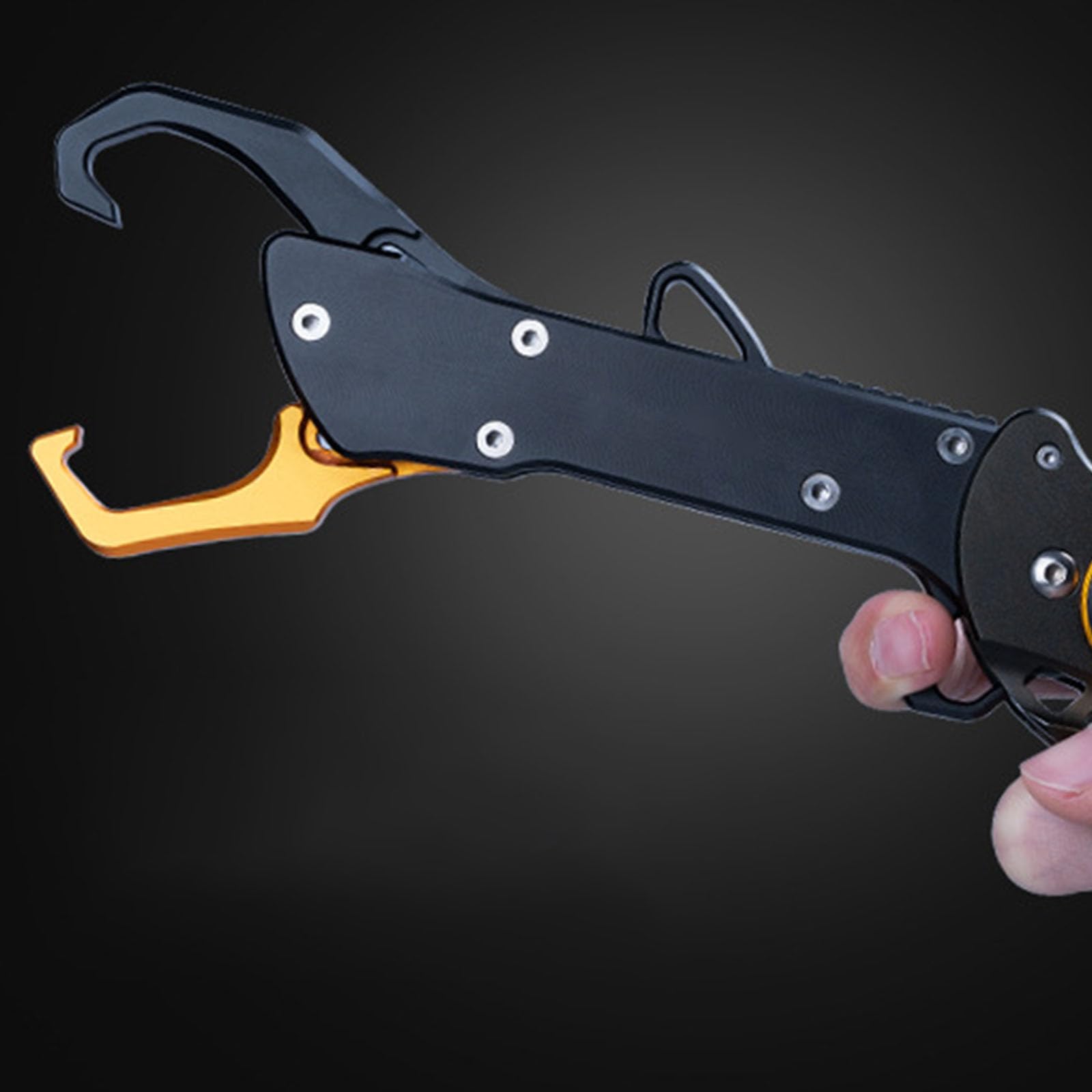 Pinza da pesca antiscivolo, in acciaio inox, per il controllo dell'acqua salata