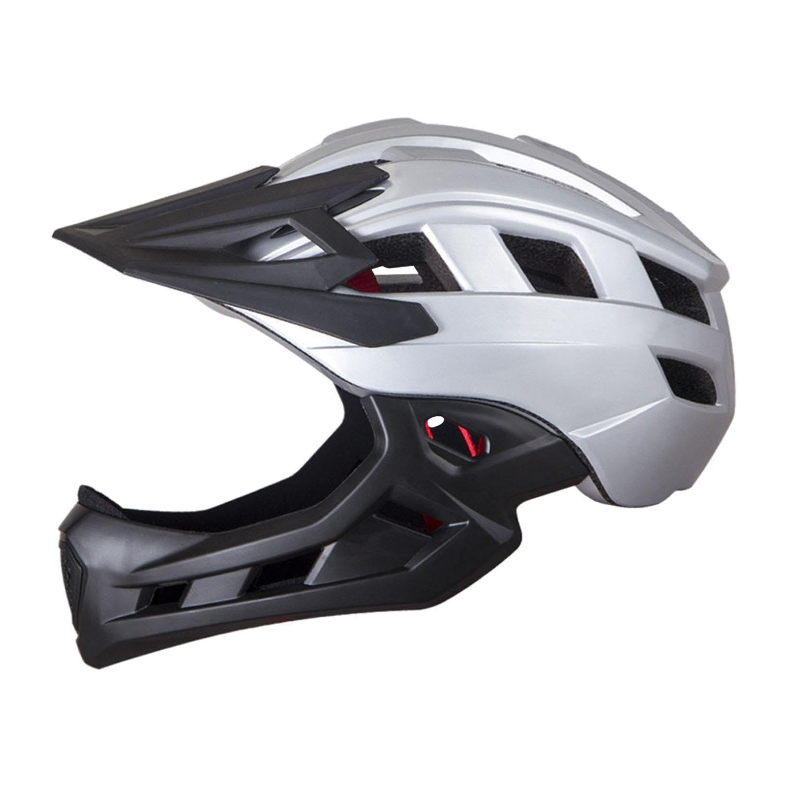rockible Casco da Bici per Bambini, Casco da Ciclismo, Casco Integrale con Fodera Staccabile, Portatile, per Ragazzi e Ragazze, per Pattinaggio a rotelle BMX