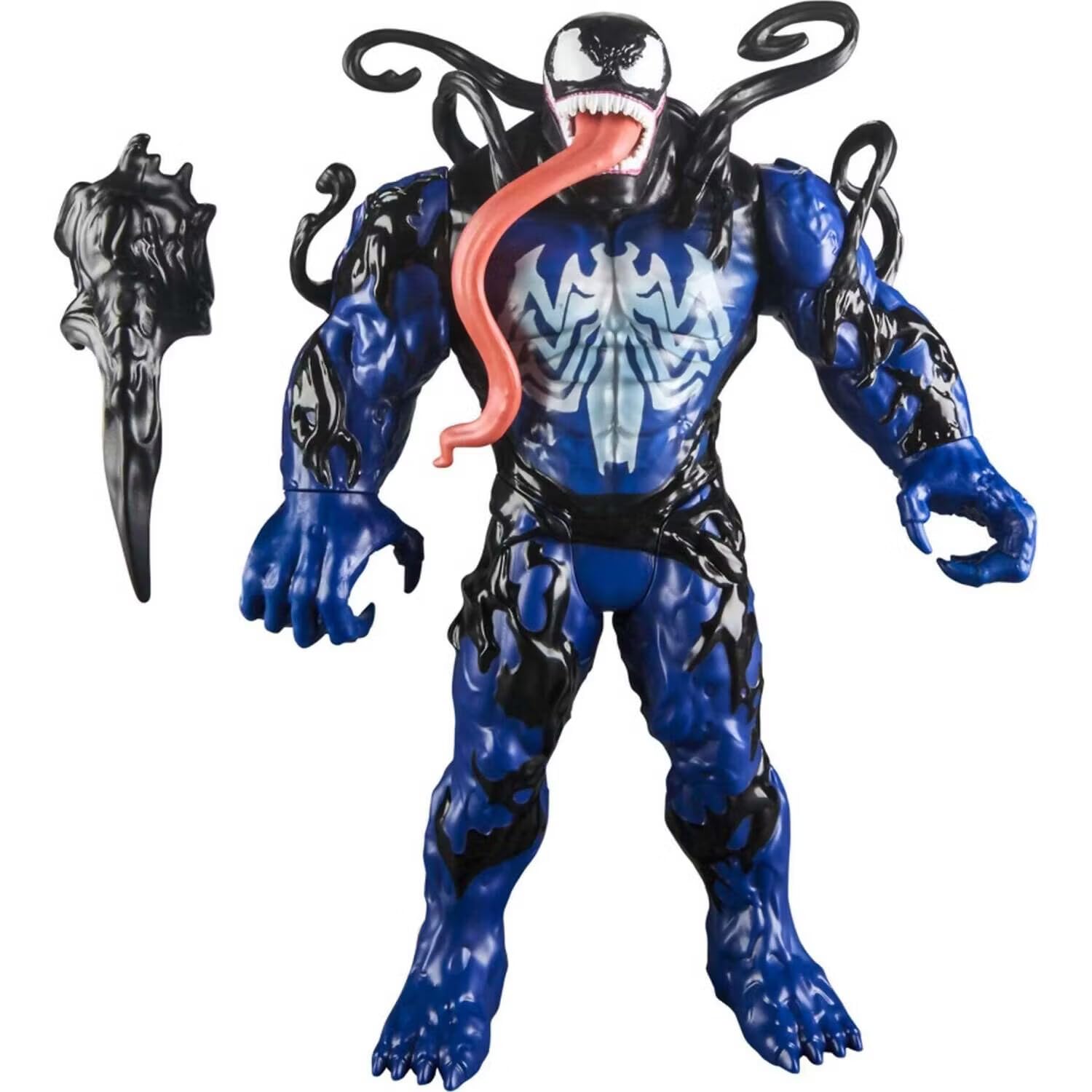Marvel Spider-Man Epic World of Action VenomVersus Venom Liquid Shifter Actionfigur, 11 Zoll (27 cm) Superheldenspielzeug für Kinder ab 4 Jahren