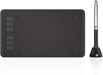 HUION HS64 Graphics Drawing Tablet with Battery-Free Stylus PW100 for Android Windows Mac Linux