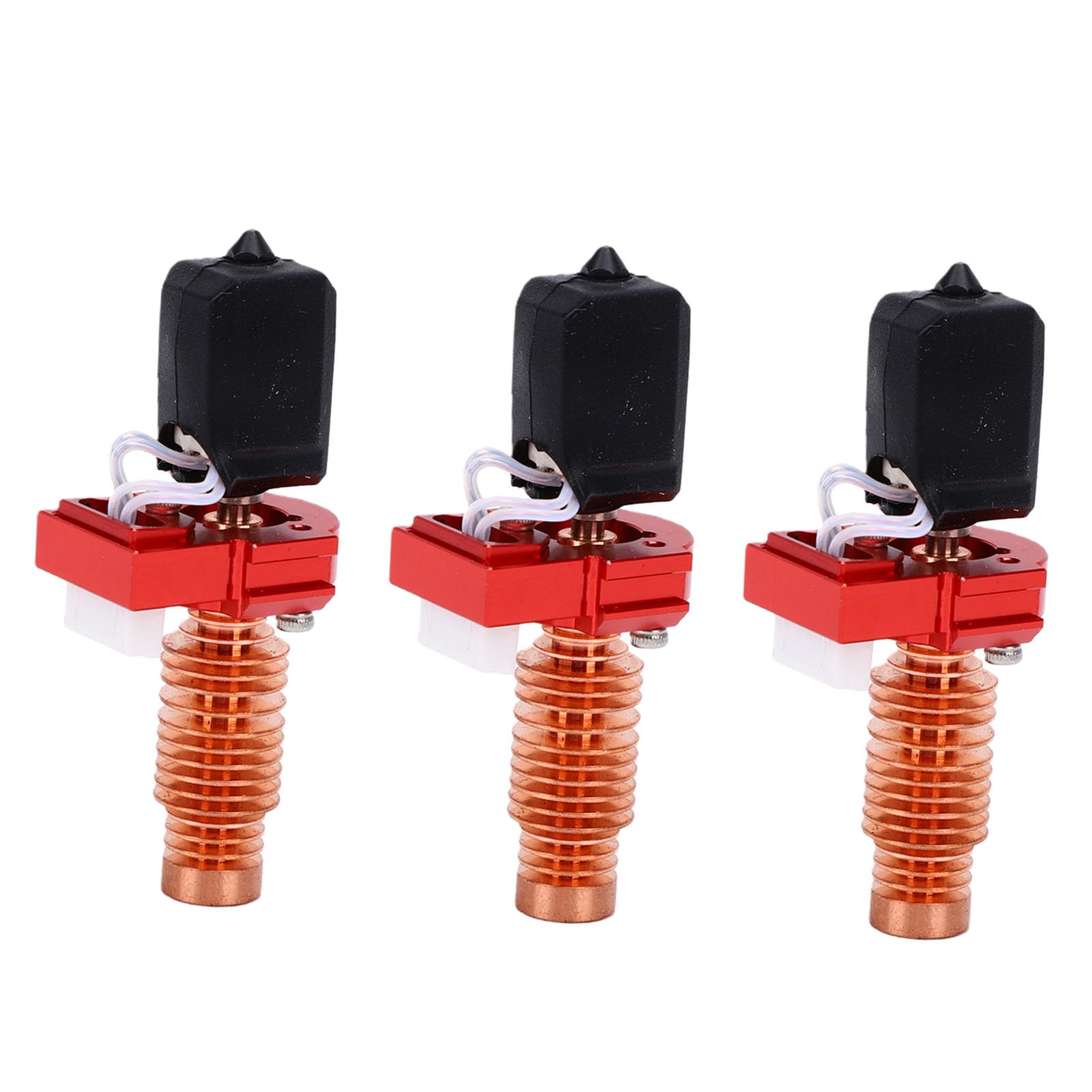 ASHATA Kit de Hotend de Cerámica, Boquilla de Acero Endurecido,