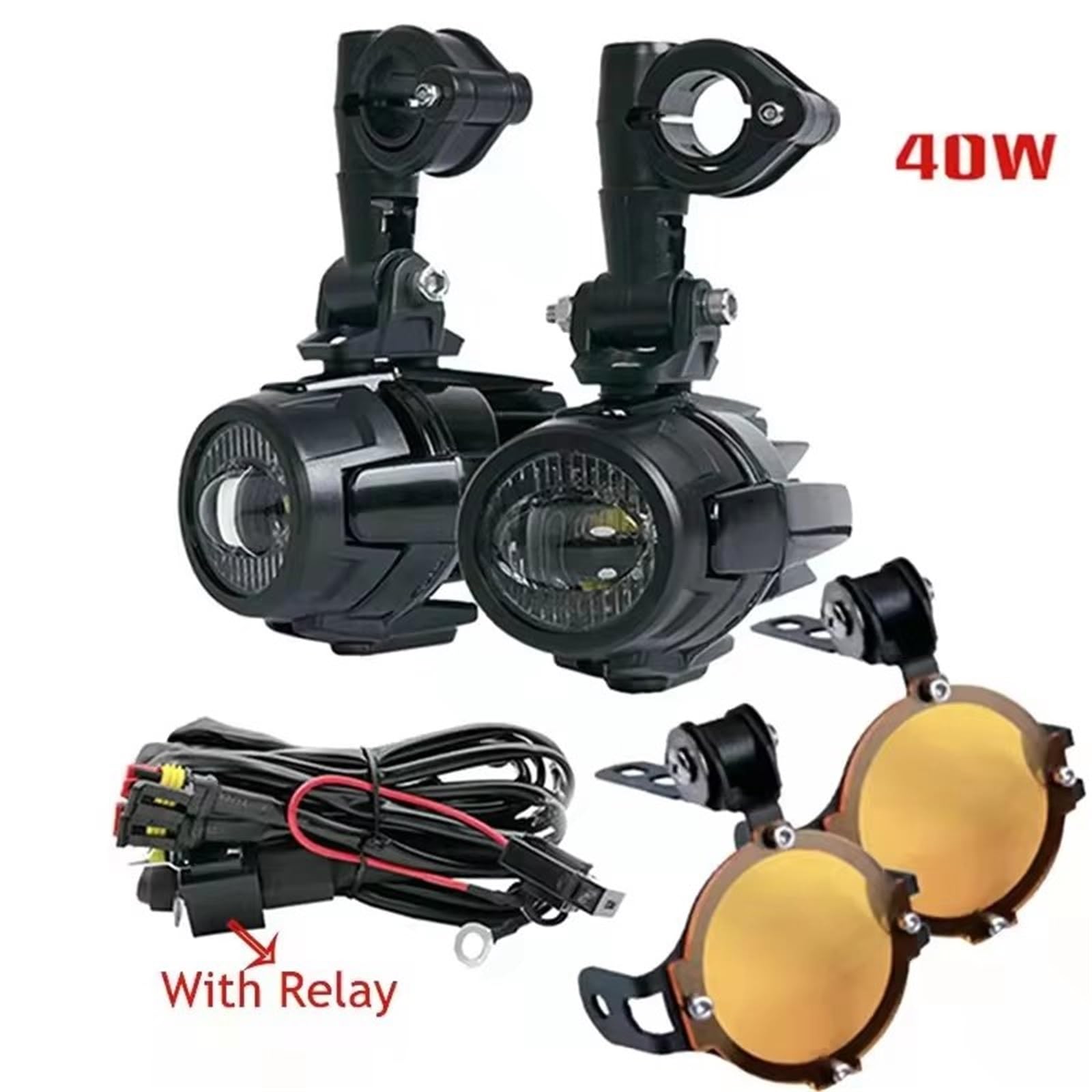 Faro Anteriore per Moto per CRF 1100 L per CRF1100L per L'Africa per Twin Moto Fendinebbia Kit Luci di Guida Ausiliarie A LED