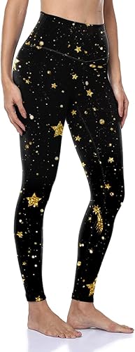 Miniatura 5 de MRAFDGFB Sleep Slimmers - Leggings de compresión para mujer talla grande con estampado plateado pantalones de yoga y compresión sexy