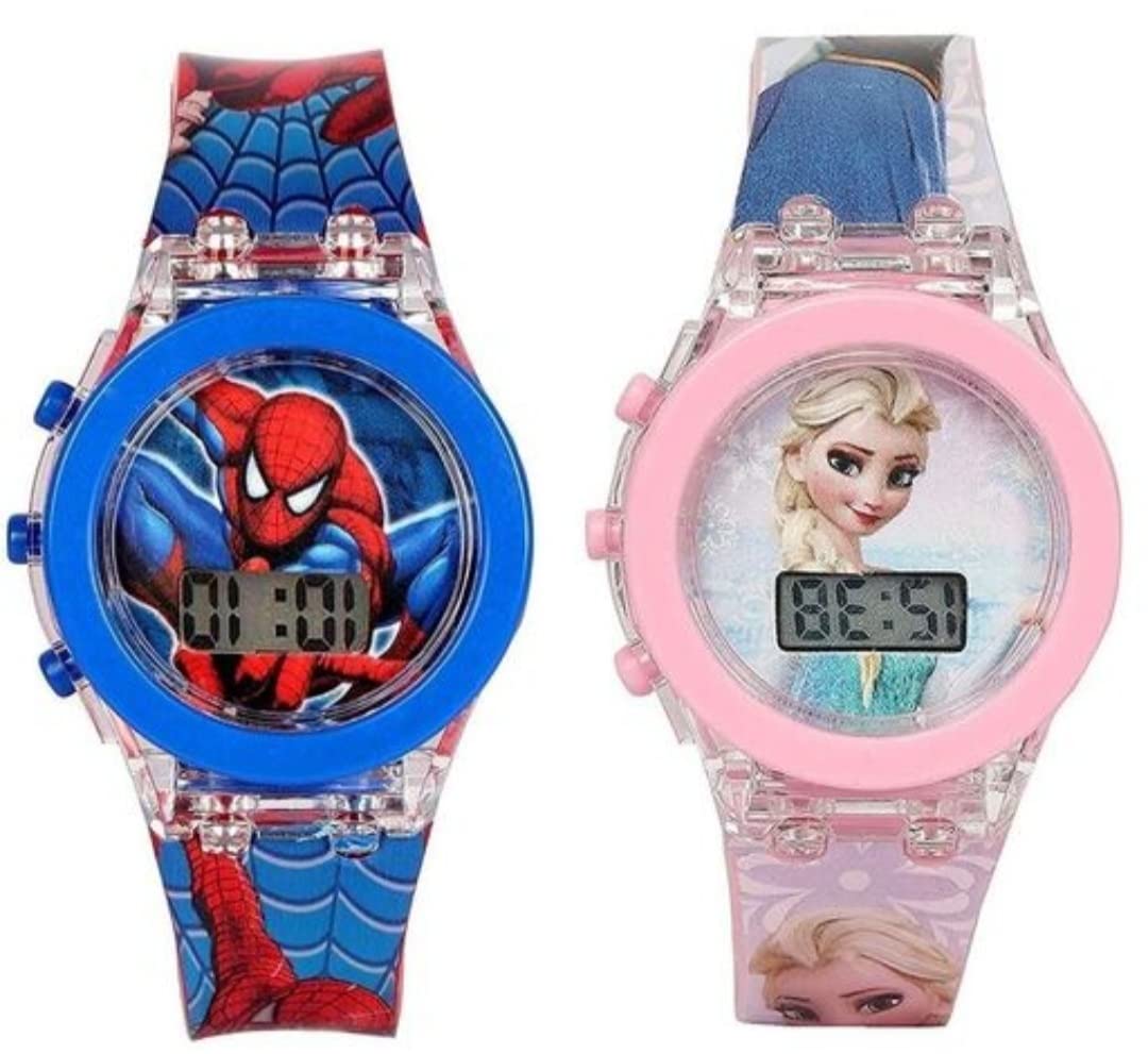 Set of 2 Glowing Light Watches for Boys and for Girls (B0B2YVCH2V) Amazon Price History, Amazon Price Tracker