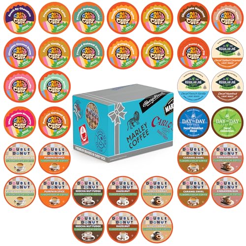 Crazy Cups Flavored Decaf Coffee Pods Variety Pack...