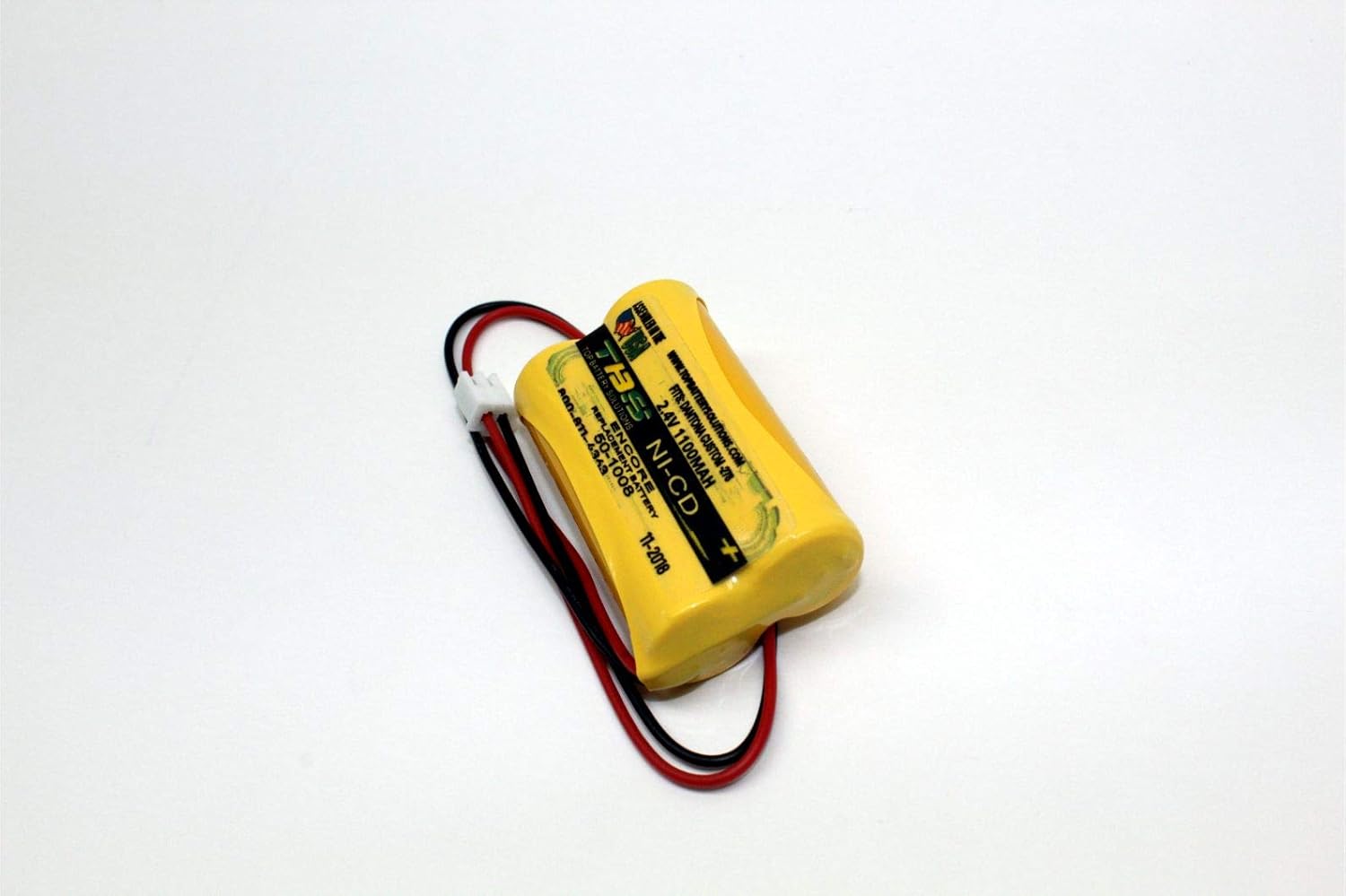5PC Encore 50-1008, CUSTOM-278 2.4V Replacement Emergency Light Battery