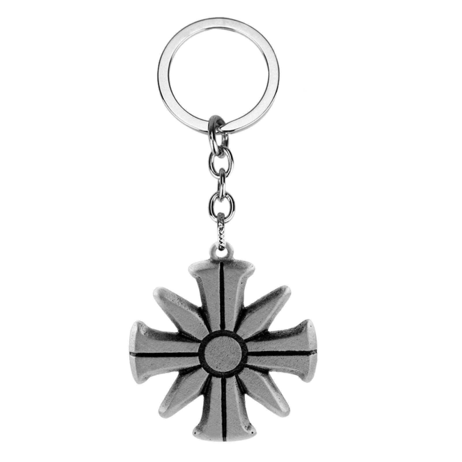Game Far Cry 5 Keychain Vintafe Farcy Eden'S Gate Pendant Key Rings Metal Key Holder Porte Clef