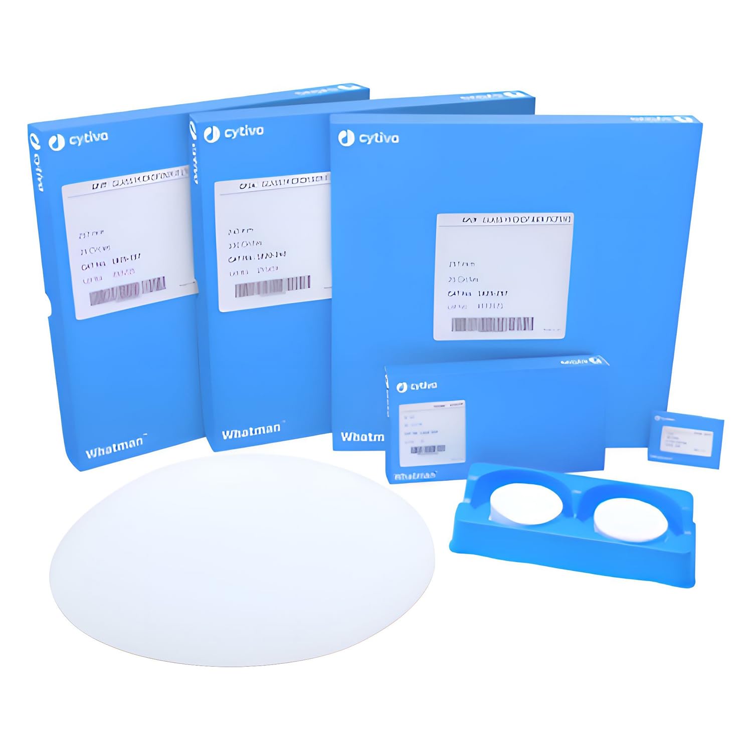 GE Bio-Sciences 1822-6580 Glass Microfiber Papers Filter, Circles, Binder Free, Grade GF/C, 25 mm Diameter (Pack of 400)