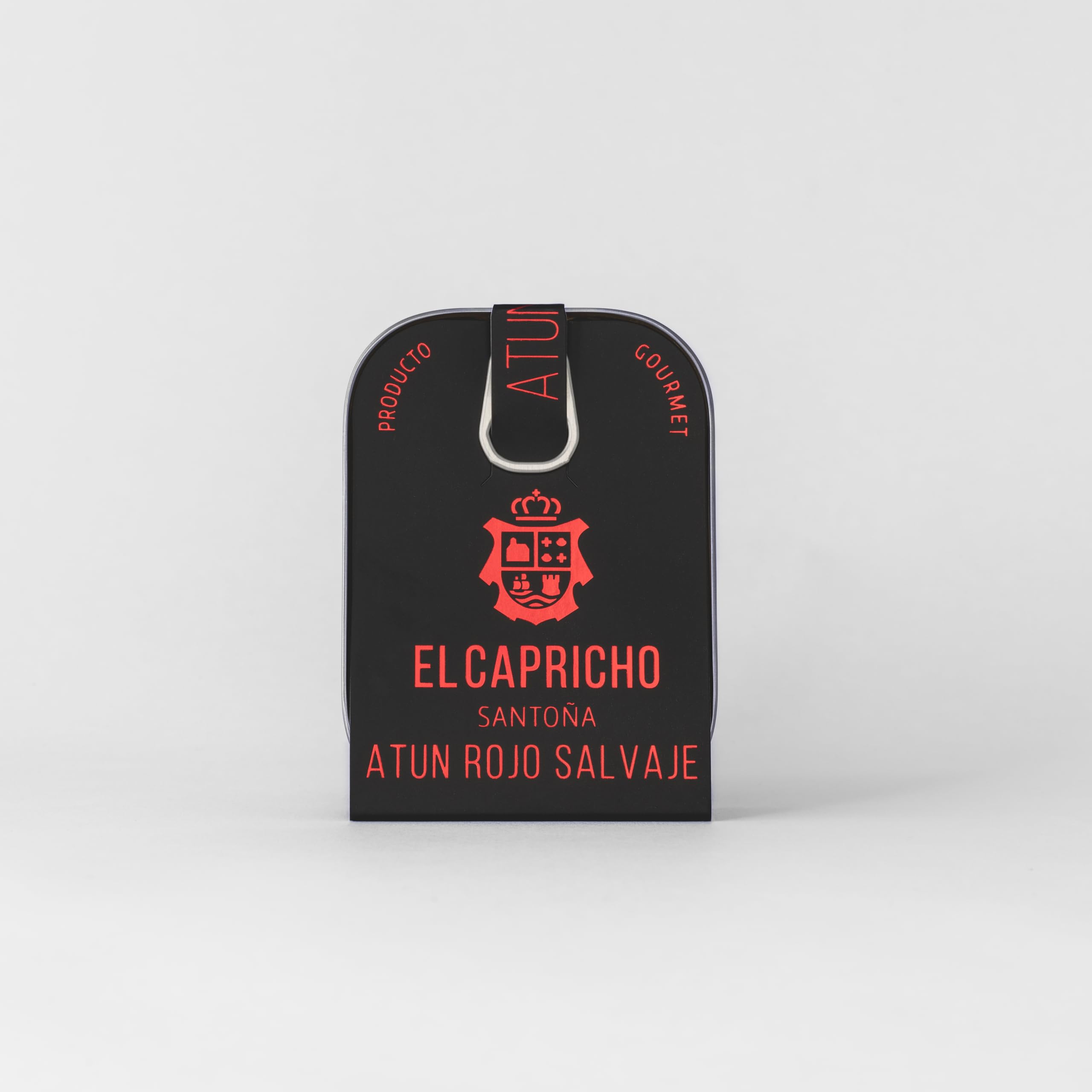 EL CAPRICHO, Santoña, Atún Rojo en Aceite de Oliva Virgen Extra, Peso: 110 g Neto, 80 g Escurrido, (Pack de 4)