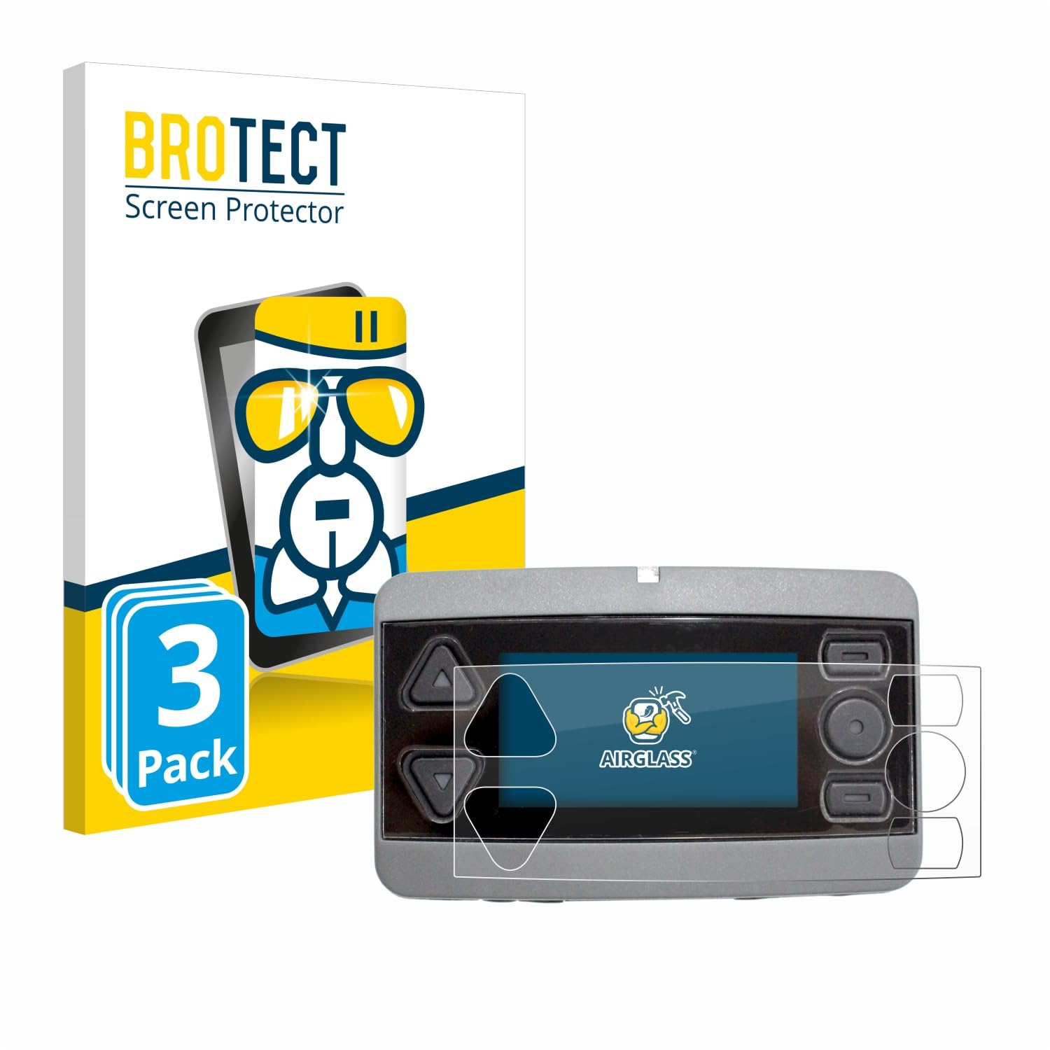 BROTECT Flexible Protector Pantalla Para RadioLink RC8X Robusto Cristal