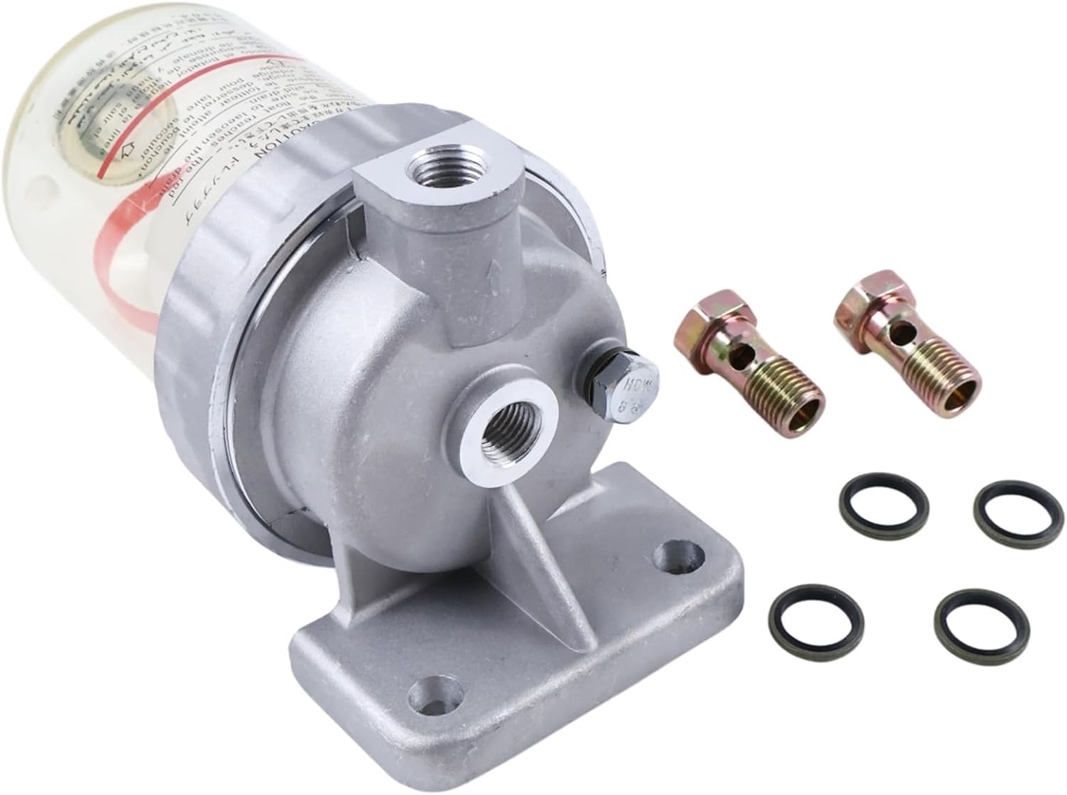 ZTUOAUMA Fuel Water Separator Assembly VAME091412 ME091412 for New Holland Heavy Equipments E160 E215 EH160 EH215