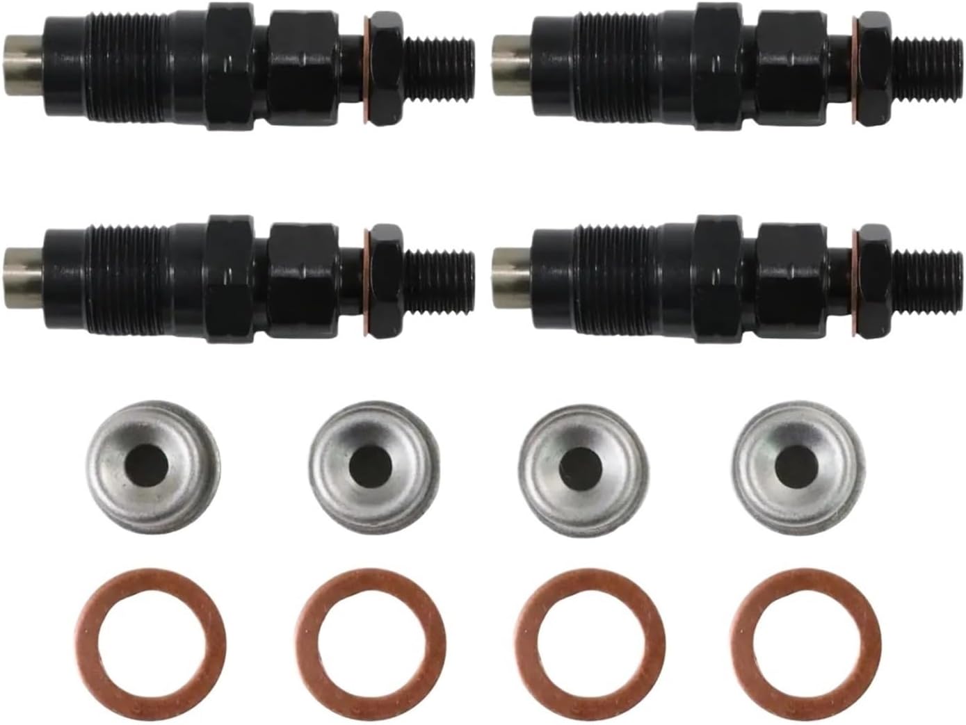 4pcs TD27 Fuel Injector Nozzle 16600-43G23 1660043G23 compatible with D21 2.7L Diesel Car Accessories