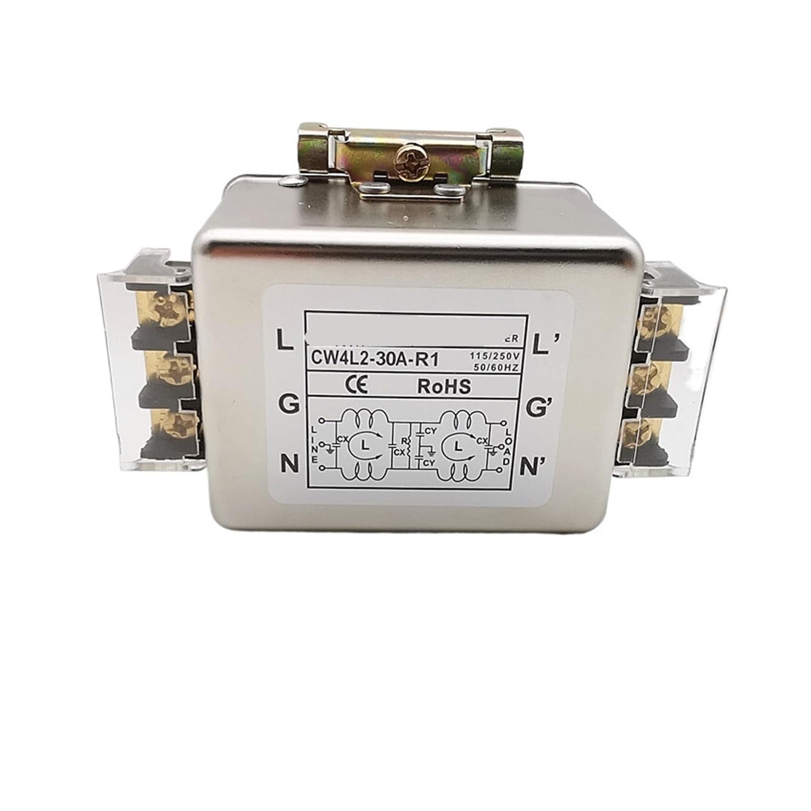 ETPBRIMSF Anti-interference filter CW4L2-20A-R1 rail type power 10A 20A 30A(CW4L2-30A-R1 30A)