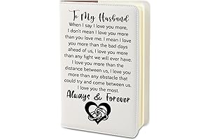 To My Husband - Inspirational Motivational Notebook