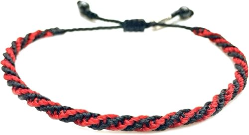 Miniatura 77 de Rumi Sumaq Nautical Rope Bracelet for Men, Women & Kids - Waterproof Hand-Knotted Adjustable Pull Tie - Martha’s Vineyard Island Map, Sailor Rope &