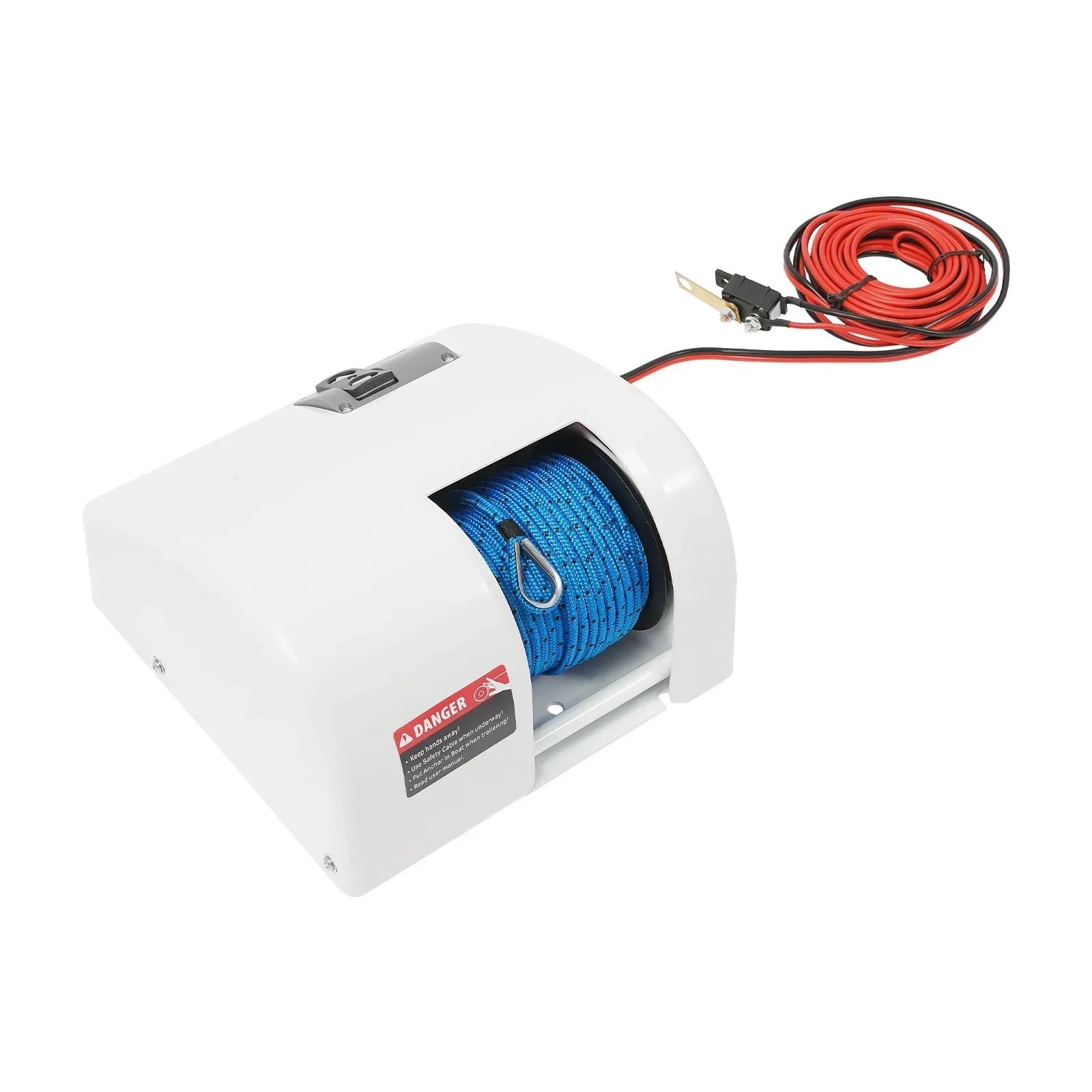 Amazon.co.jp: 12V マリン電動アンカーウインチリモコン付き、ボート用