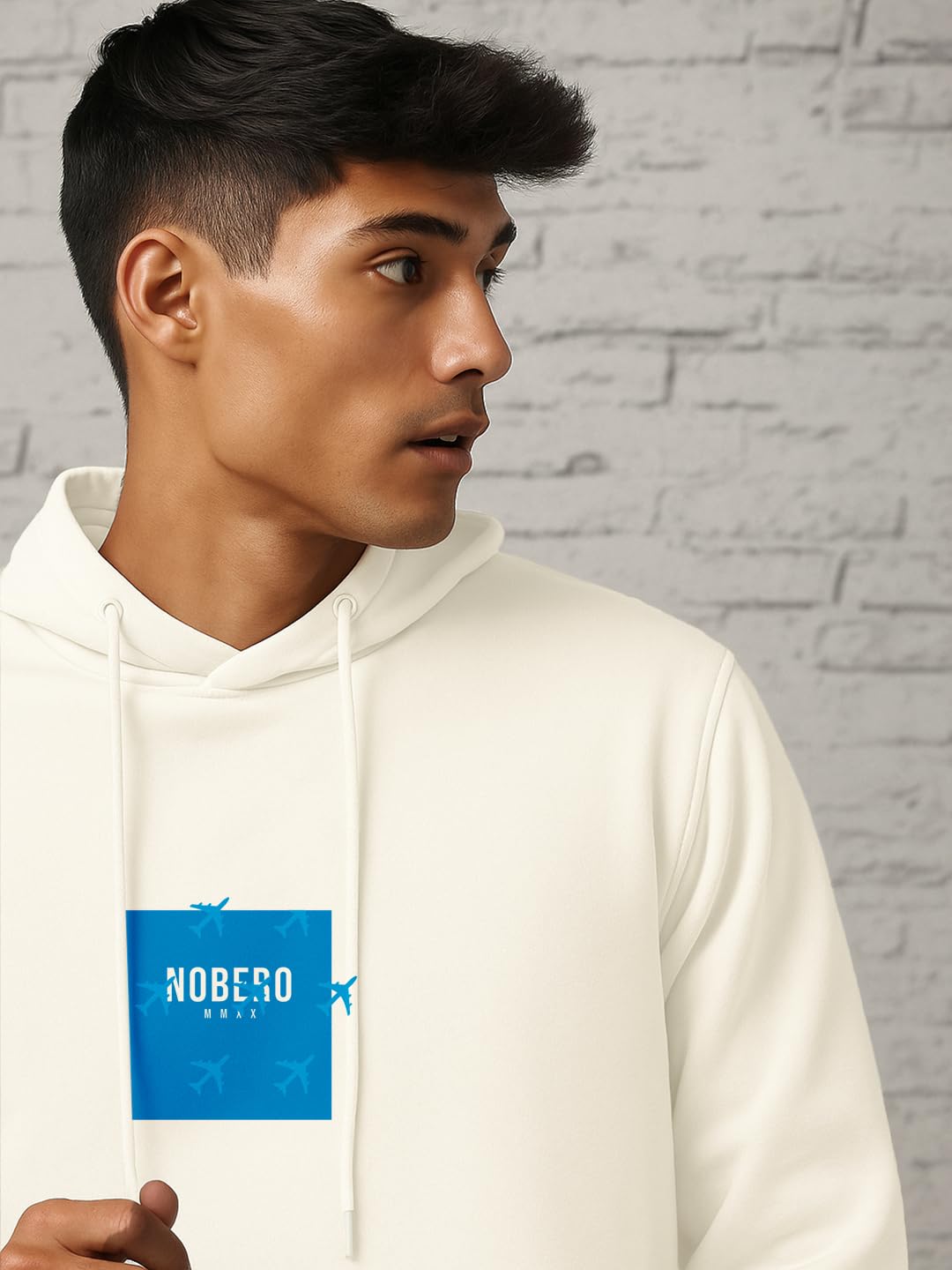 NOBERO Sudadera para hombre 1M-TWHO-C0530 (paquete de 1)