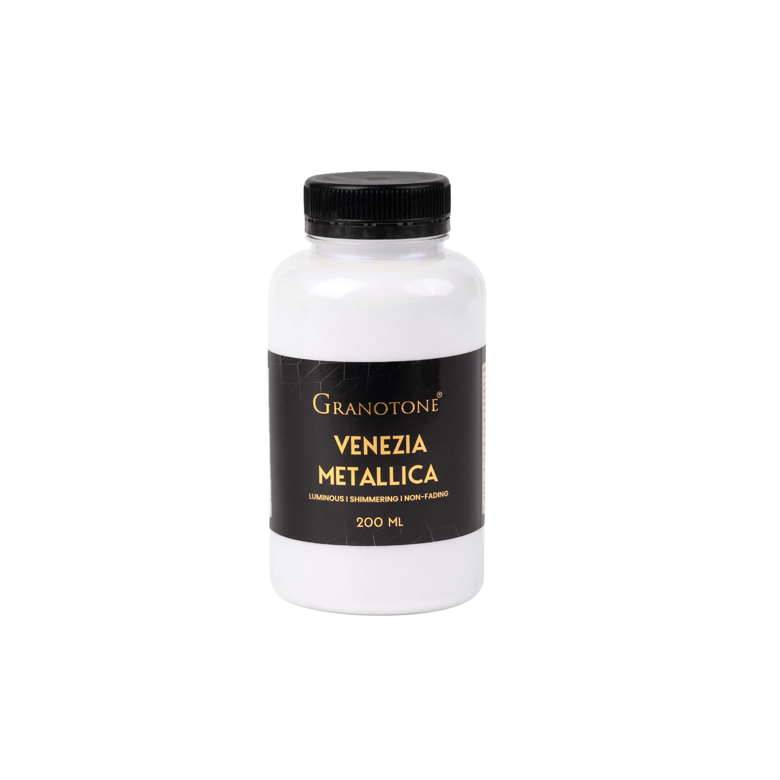 GRANOTONE Venezia Metallic Acrylic Paint Blue 200 ml Extra Sheen