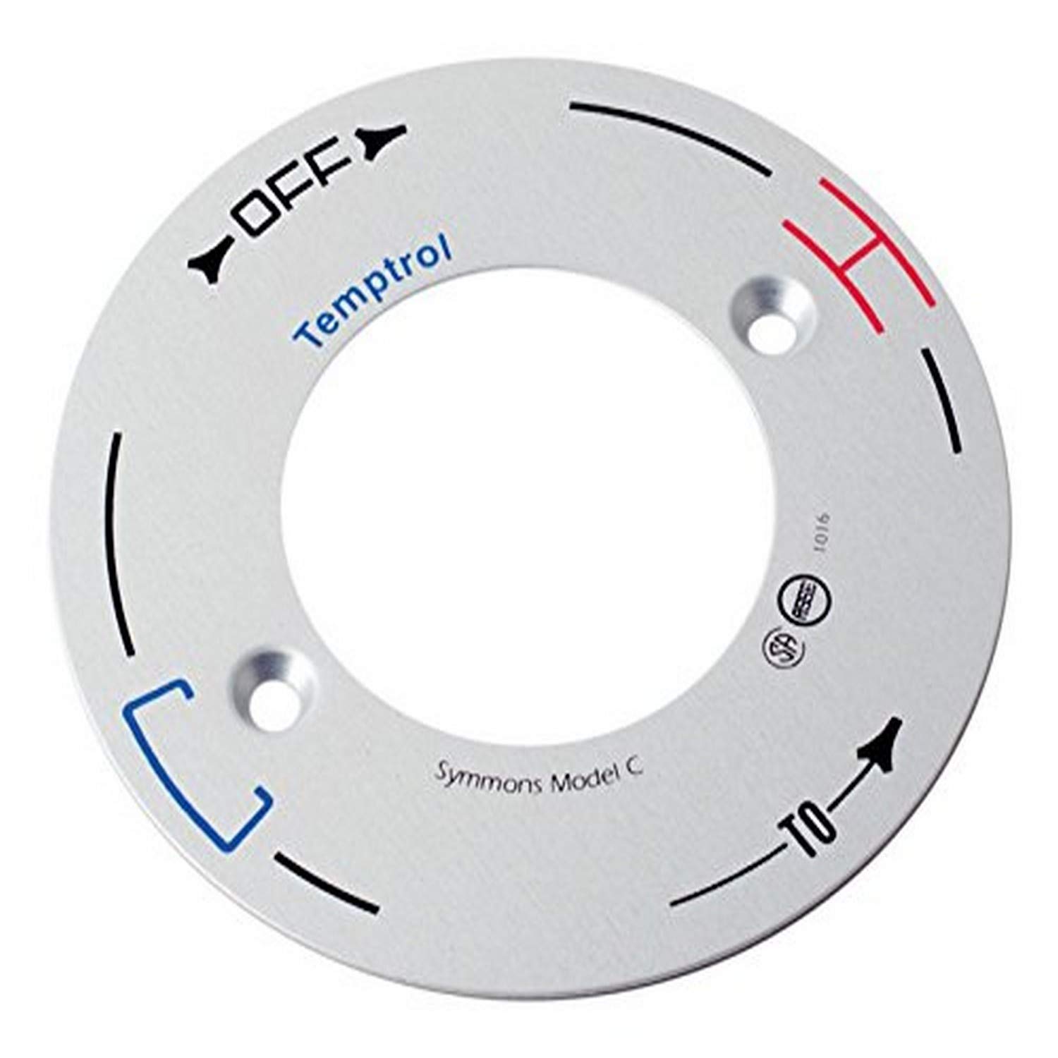 SymmonsT-29C Temptrol Model C Dial Plate