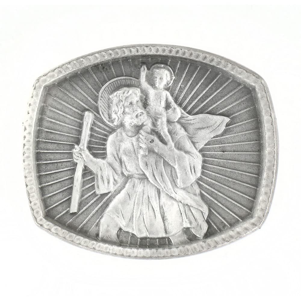 Medaglia argento San Cristoforo 250