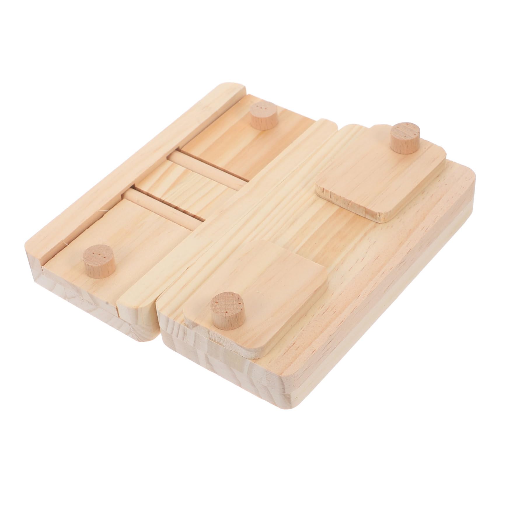 BESPORTBLE 8stücke Teiliges Holzspielzeug Für Hamster Futterversteck Und Beschäftigungsspiel Für Kleine Tiere Fördert Gesunde Und Spielaktivität Für Nagetiere Wie Hamster
