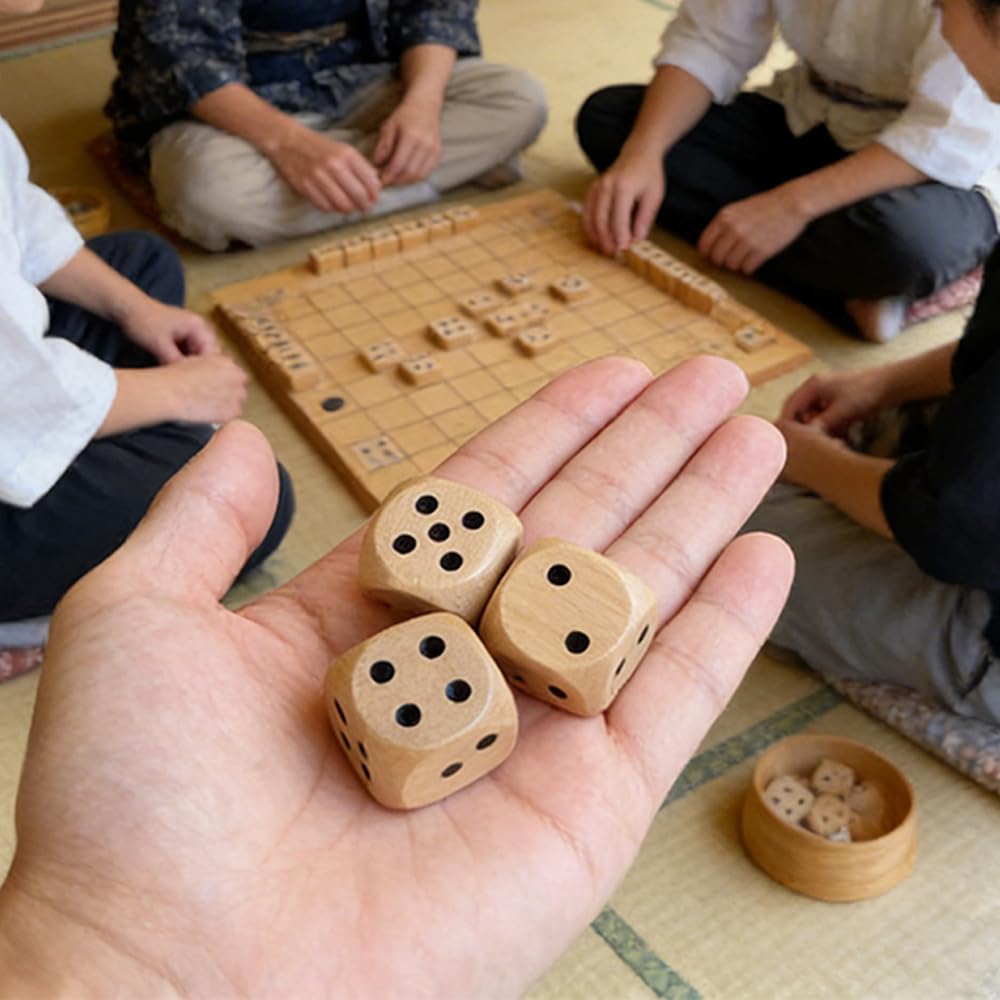 1965年製　five-Dice 任天堂　革製　サイコロゲーム 1965年製 five-Dice 任天堂 革製 サイコロゲーム ヴィンテージゲーム