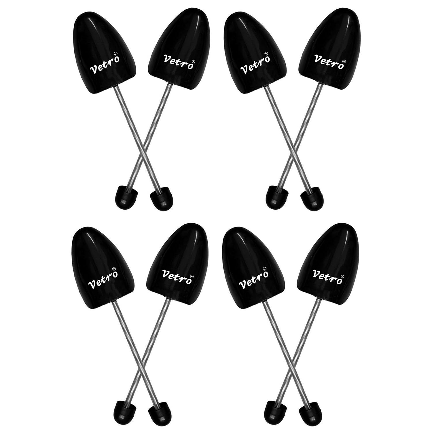 Vetro Shoe Tree Plastic Adjustable Men Shoe Tree Stretcher Holder Shaper Support Boot Holder Shaper Organizers Plastic Sneaker Tree (Men & Women)