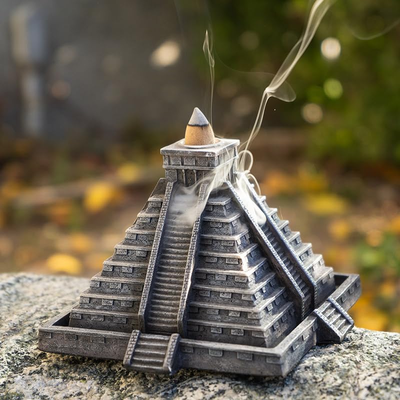 Amazon.com: Pacific Giftware Aztec Temple Backflow Incense Burner