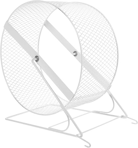 Miniatura 28 de Ruedas para correr de hámster, rueda de hámster, juguete de rueda de ejercicio para hámsters, jerbos, ratas, erizos Negro