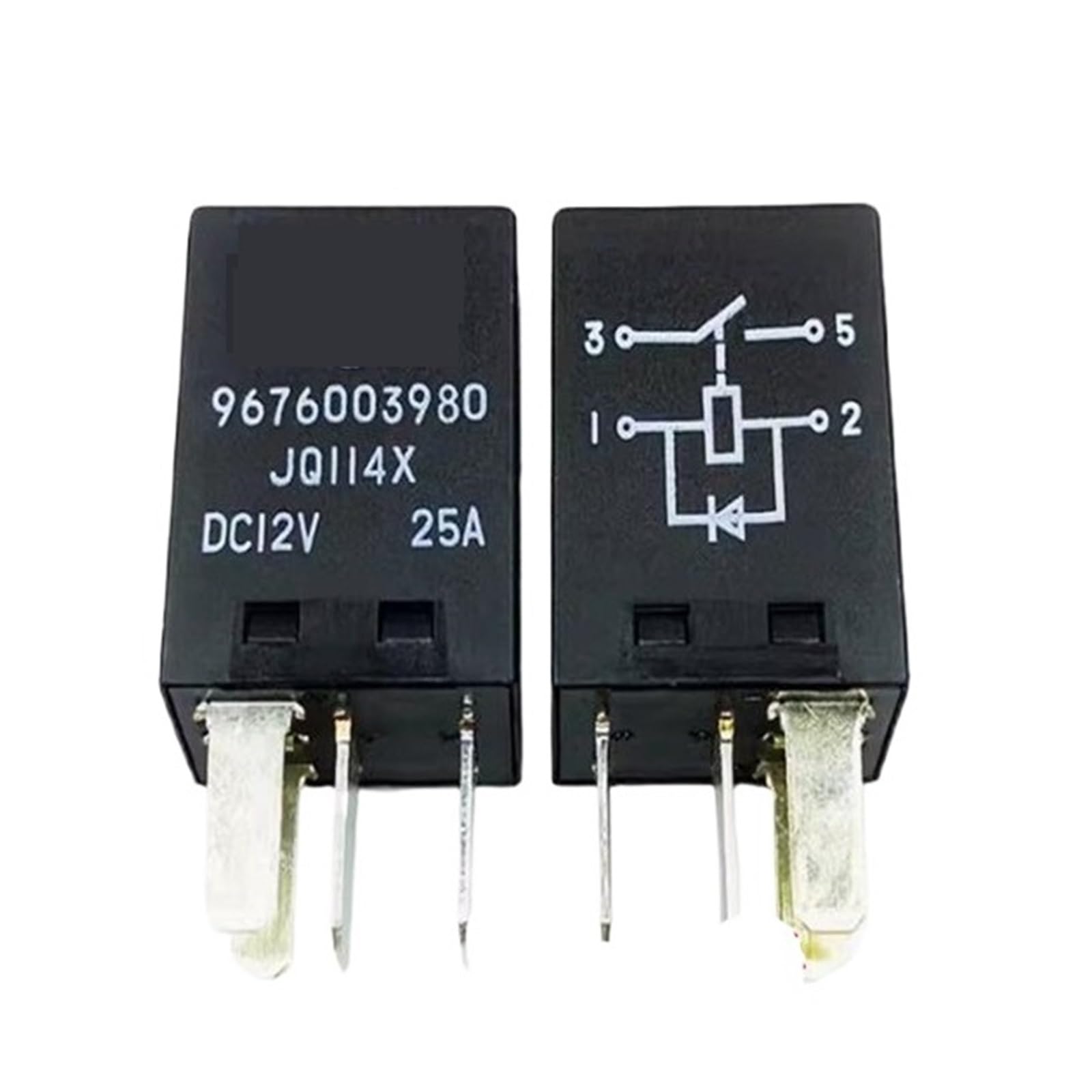 9676003980 JQ114X 12V DCV12 DCV12 25A 4PIN przekaźnik (10 szt.)