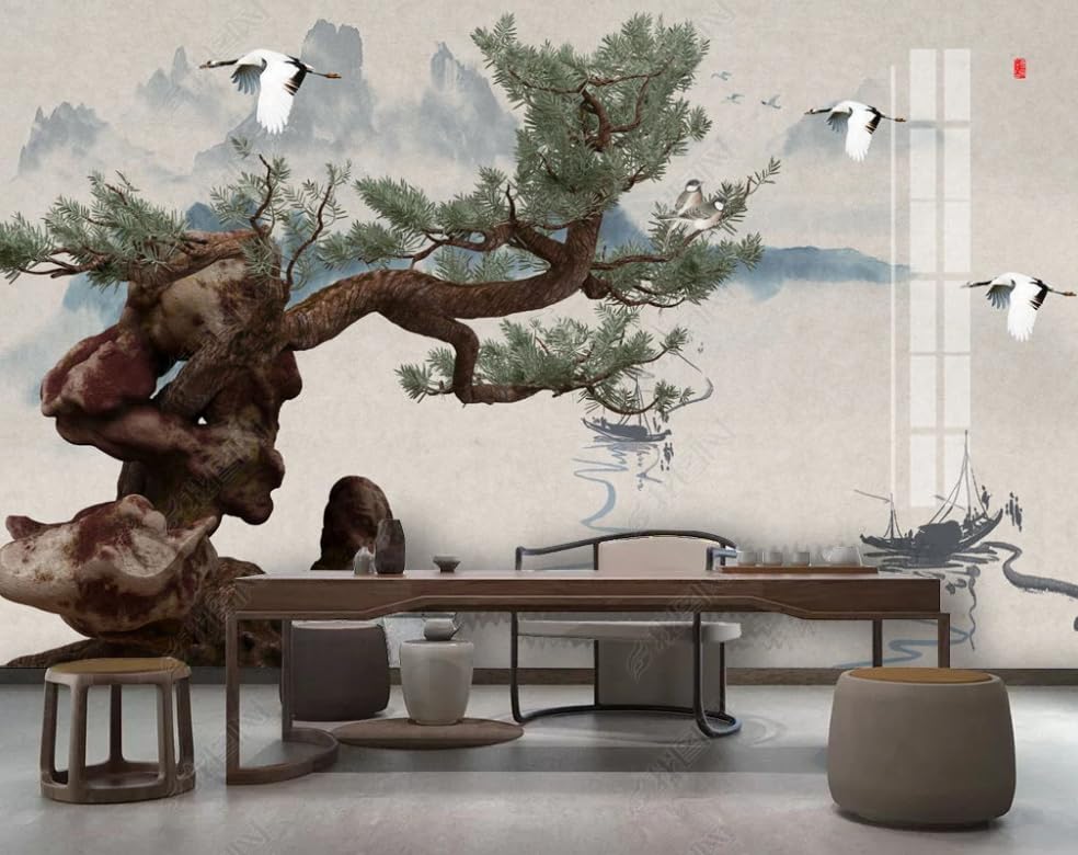 Poster géant mural pin accueillant pour créer une ambiance zen dans votre chambre