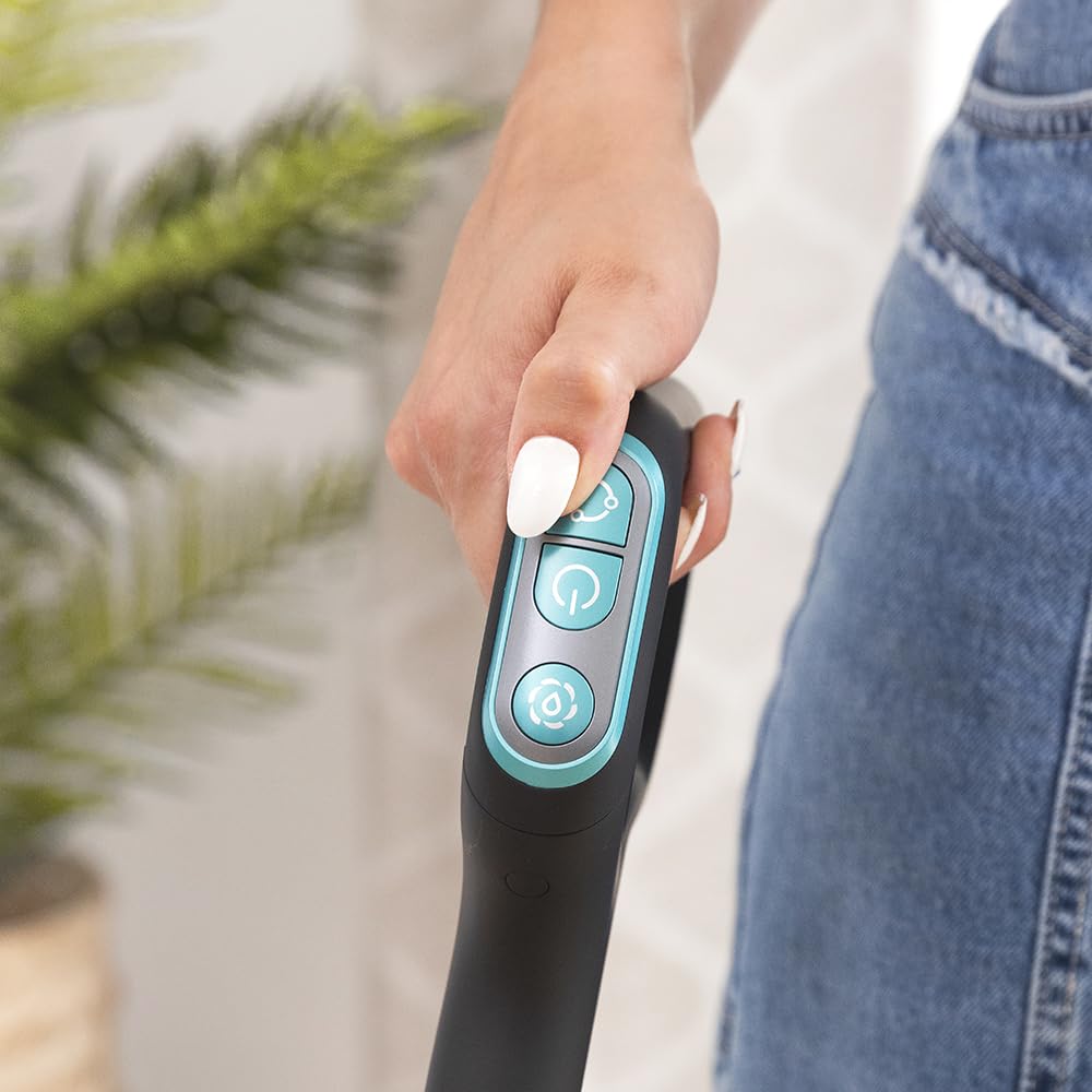 Cecotec Aspirapolvere e Lavapavimenti Intelligente con Base Autopulente FreeGo Wash&Vacuum Elite. 200W, Autonomia 35min, Aspira e Lava Contemporaneamente, Spazzola Autopulizia, Doppio Serbatoio 700ml