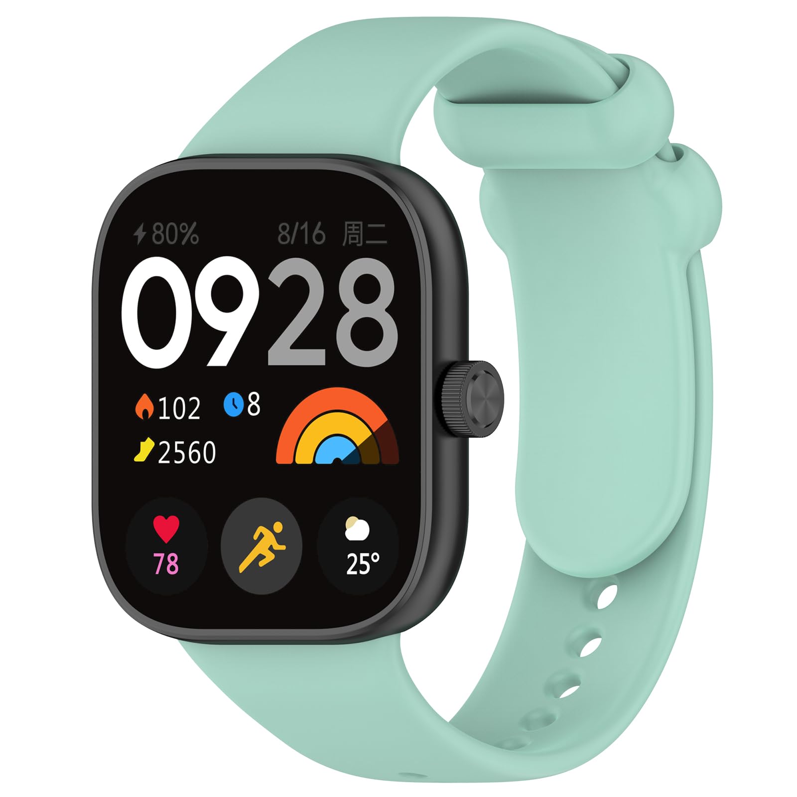 Senter Quick Release Soft Rubber Replacement band for Redmi Watch 4 Smart Watch