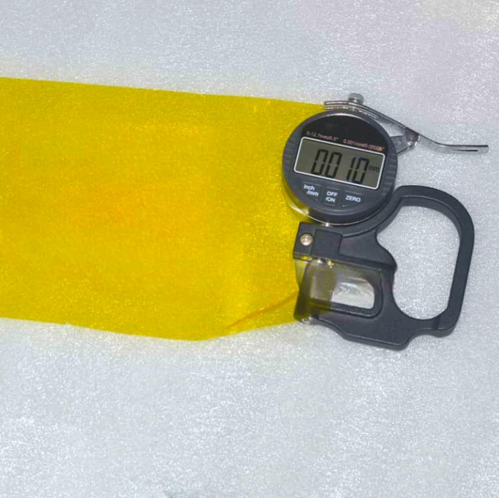 Polyimid-Folienklebeband – 10 µm, einseitig klebend, for Elektronik und Hochtemperaturanwendungen, 1 Stück(0.01mmx50mmx10M)