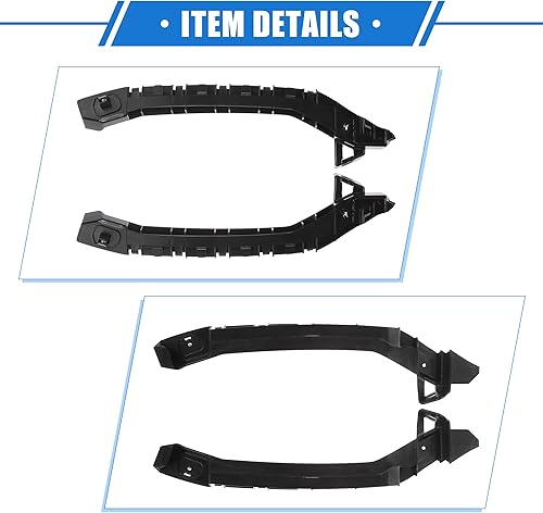 Miniatura 5 de 1 par de soporte de montaje de parachoques de coche compatible con Subaru WRX STI 2013-2014, soporte de parachoques delantero izquierdo derecho