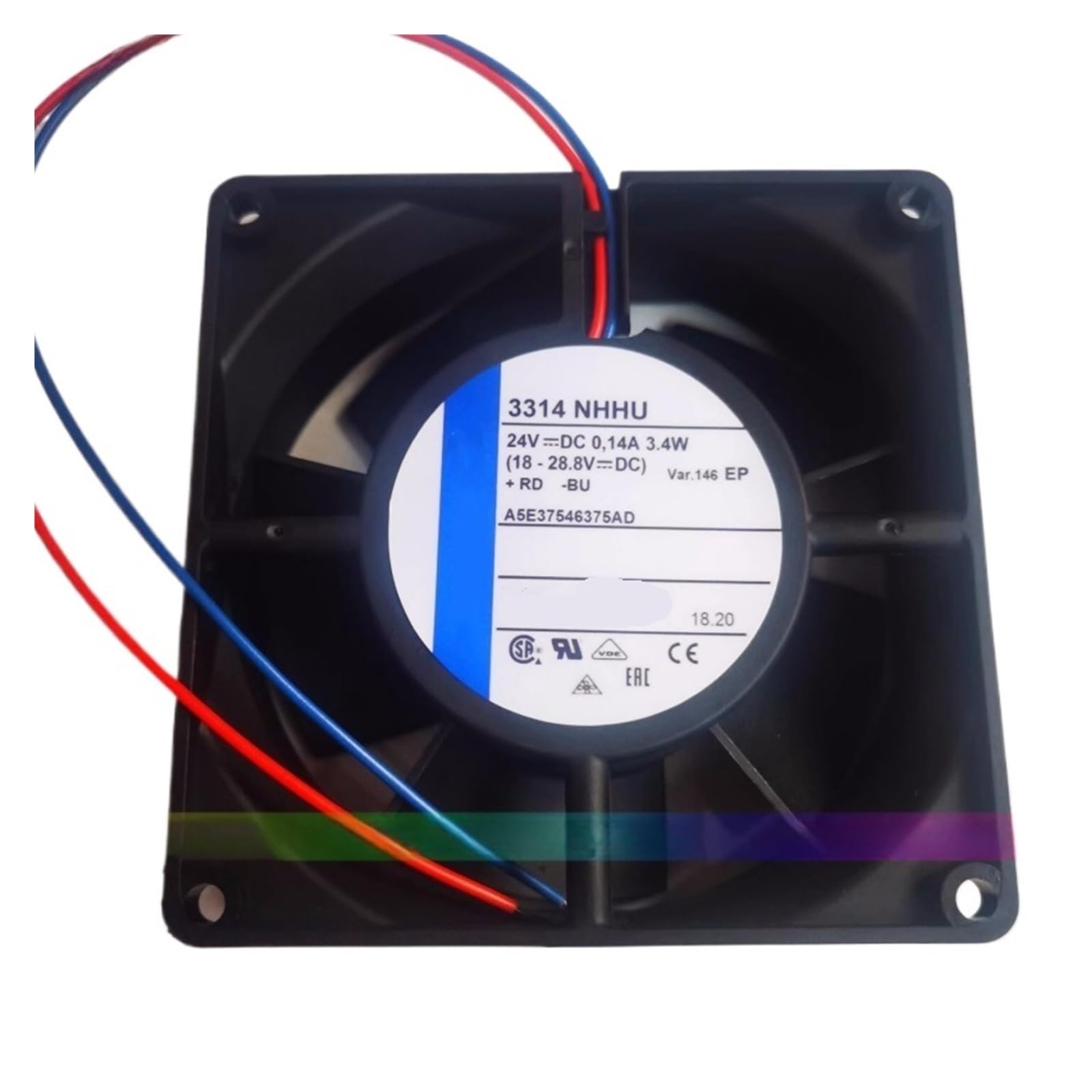 UITGVDQAT 3314NHHU fan DC24V 0.14A 3.4W cooling fan A5E37546375AD 3314NHHU