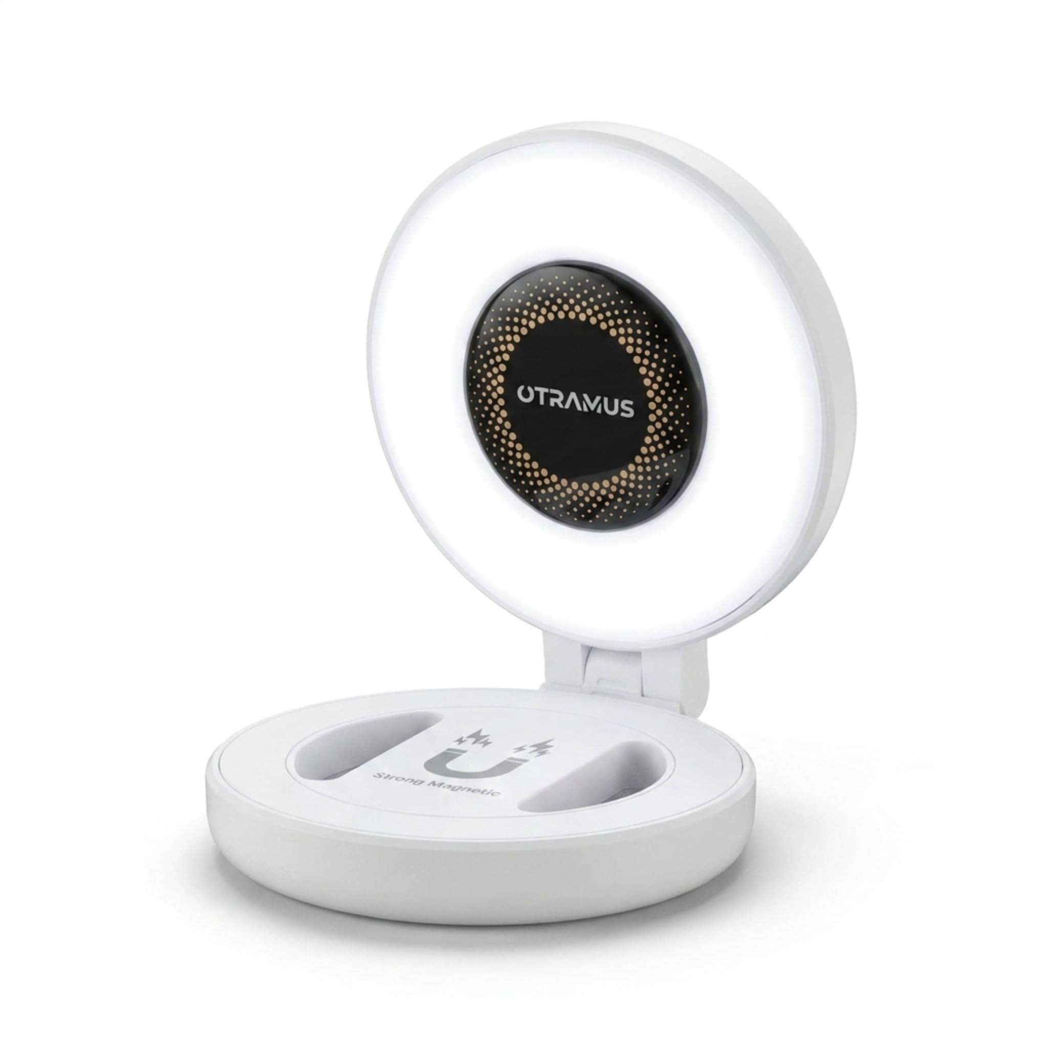 Magnetic Selfie Fill Light Compatible with MagSafe, 2500K-8500K Tunable, CRI 95+, USB-C Rechargeable, White, for iPhone and Android-image-27
