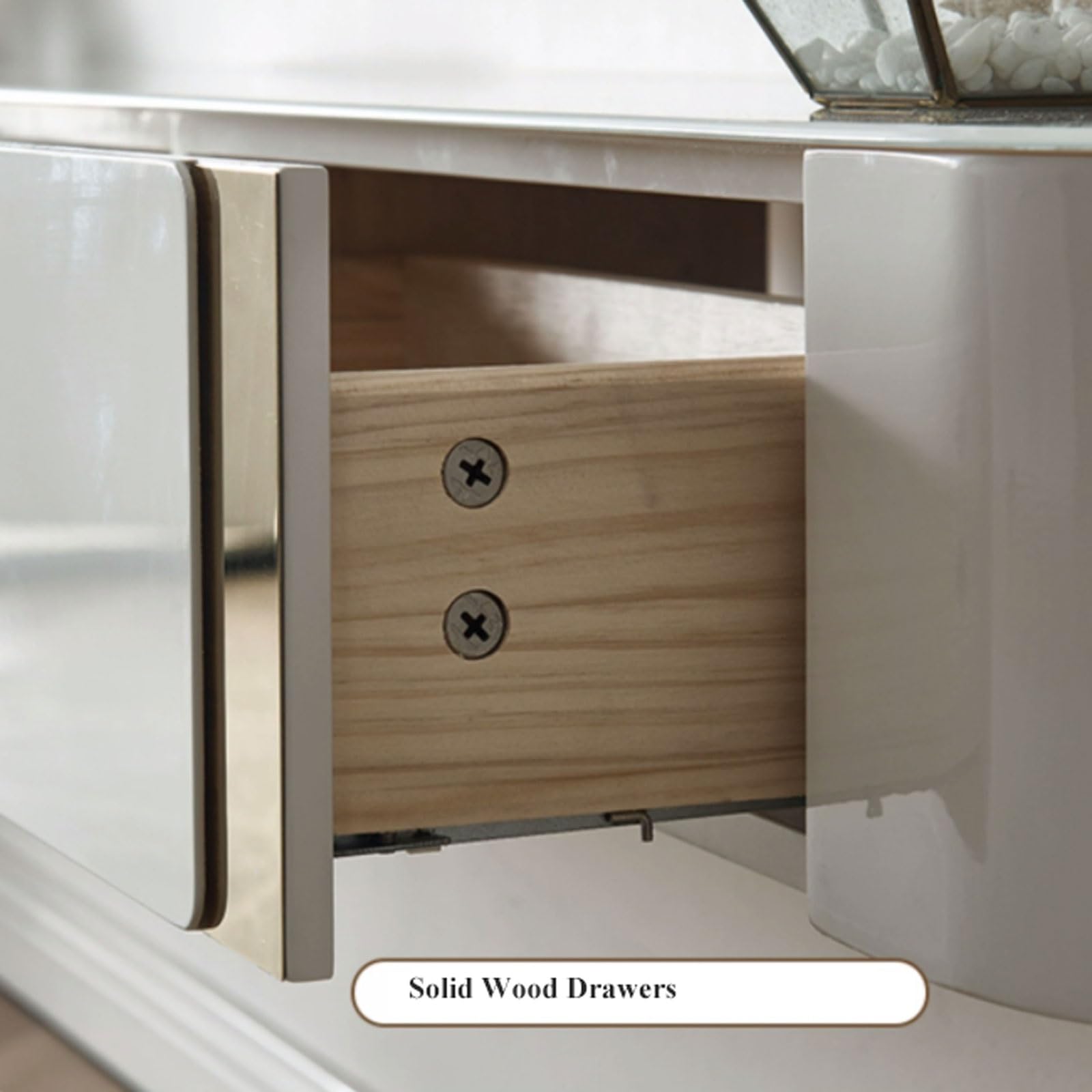 Mueble TV Soporte For TV Moderno De Lujo, Centro De Entretenimiento Con 2 Cajones Y Estantes, Consola Multimedia De Gran Capacidad, Mueble For TV Con Almacenamiento For Sala De Estar Mueble para telev