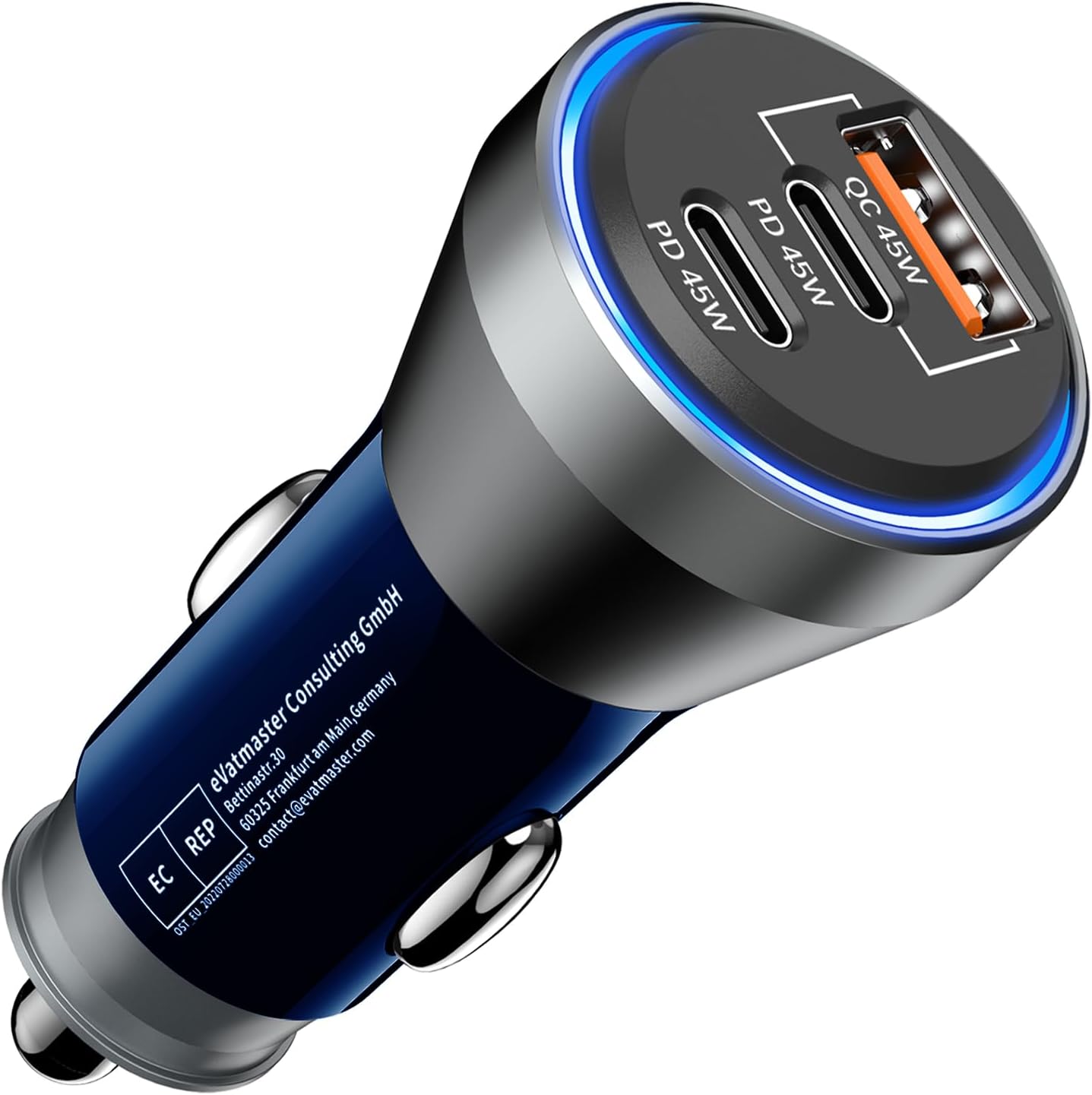 Amazon.co.jp: シガーソケット 90W急速充電 JOOMFEEN 3ポートUSB & USB C シガーソケット 【PPS 45W ...