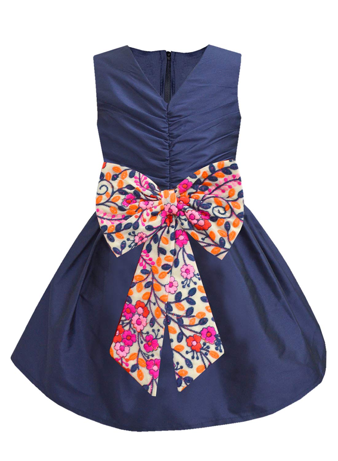 A.T.U.N. (ALL THINGS UBER NICE) Skater Dress (GDRS Son KGN_Navy-Multi_7-8 Years)