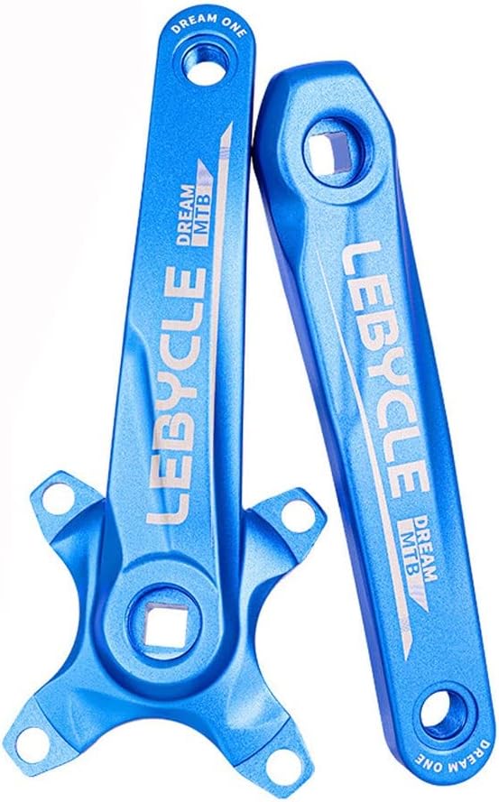 QHIYRZE Mountain Bike Crank Arm Set 170mm 104BCD Square