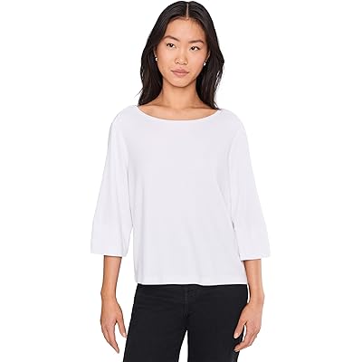 Michael Stars Rosalynn Wide Sleeve Boatneck Top