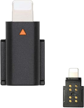 iMusk Original OEM for DJI Mic 2 RX Phone Adapter for iPhone 14 13 12 11 XS Max 8 Smartphone Accessories