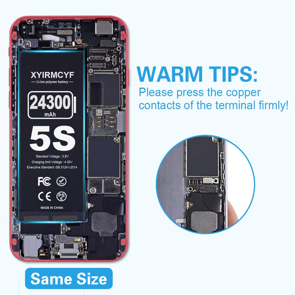 Amazon.com: XYIRMCYF 24300mAh Super Capacity Battery Compatible