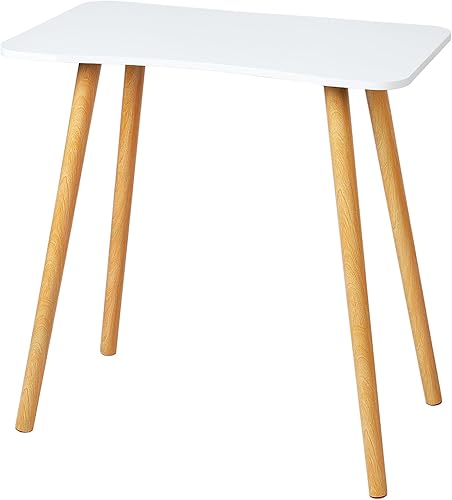 Escritorio para computadora, escritorio de oficina pequeño de 27.6 in, mesa de estudio para niños con patas sólidas, escritorio de madera para