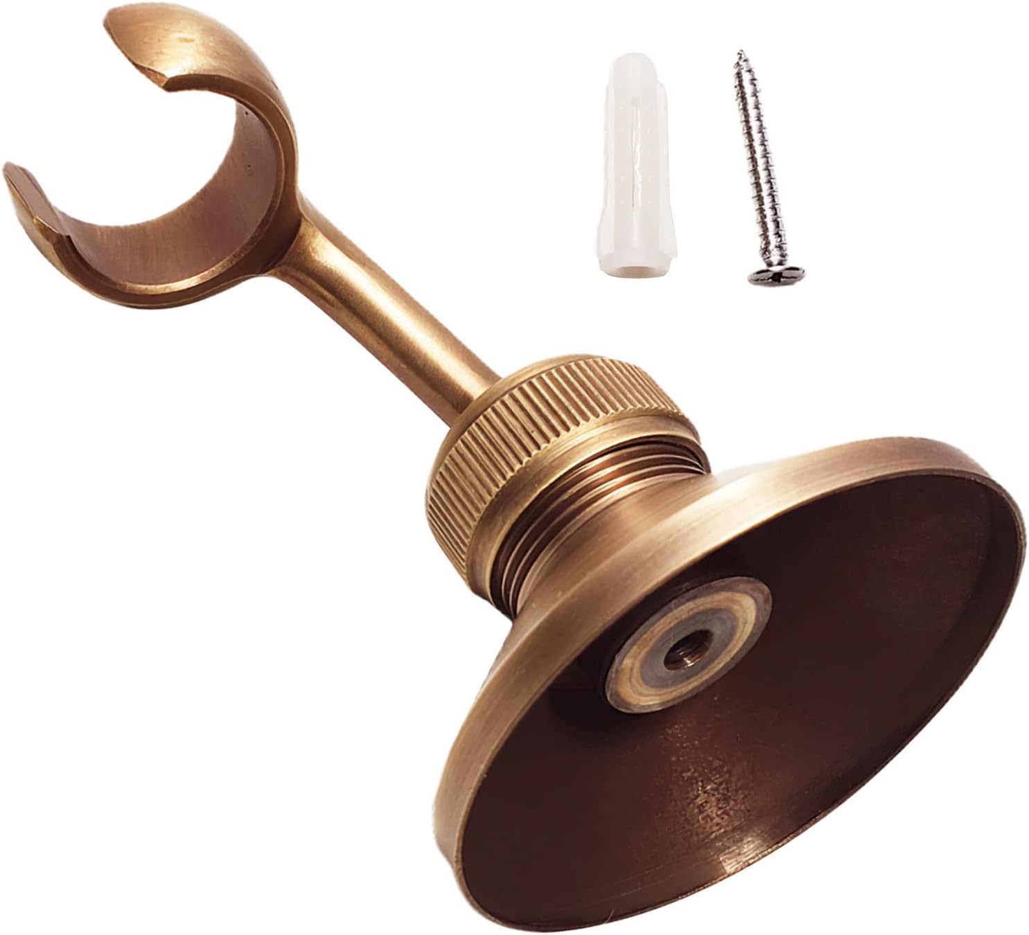 Wall Mounting Bracket Antique Copper Universal Adjustable Handheld Shower Head Holder Seat Bath Parts Bathroom Accessories Shower Installation Bracket