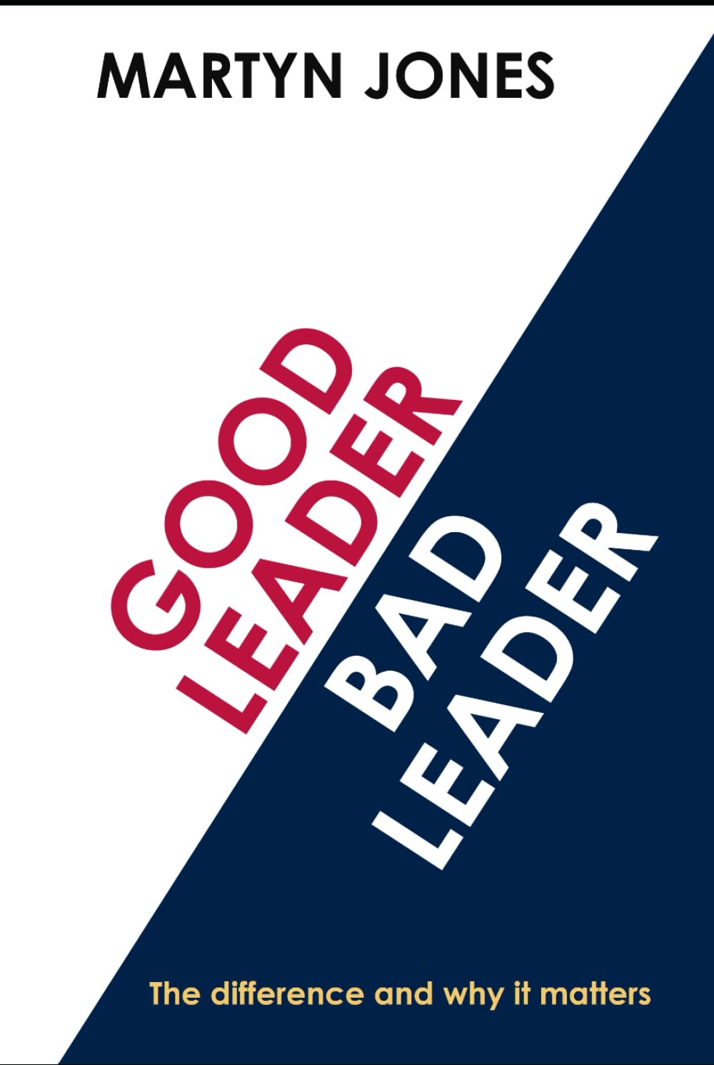 Good Leader Bad Leader: The difference and why it matters