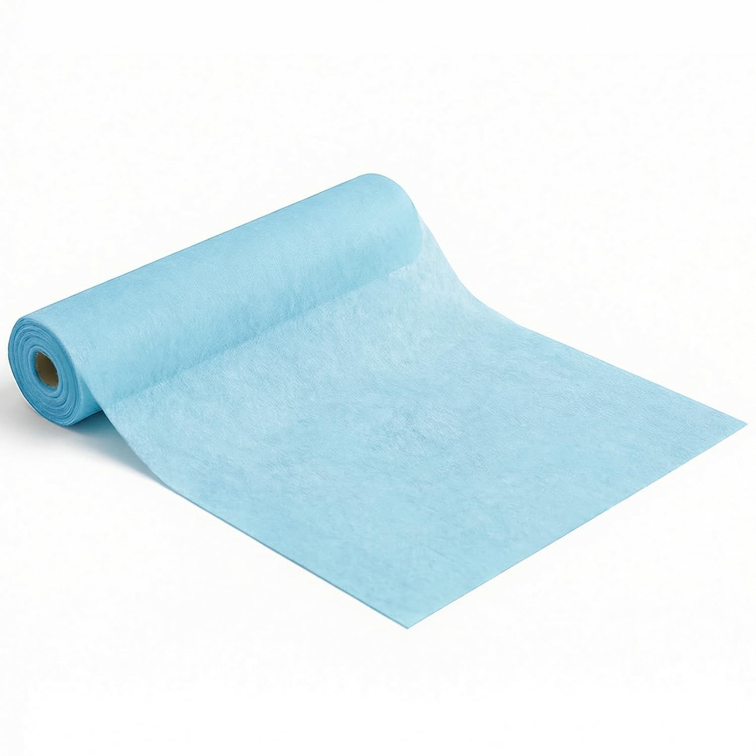 Artoid Mode Sky Blue Non-Woven Table Runner 30 cm x 25 m, Rolls Seasonal Holiday Kitchen Dining Table Decoration for Home Party Decor