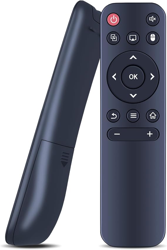 Replacement Remote Control intended for WiMiUS Nonete DreamFair CINEMAGE Alwtniet Salange SKUOU HY300 PLUS/LQWELL HY300Pro /HOTPEAK White-Pro/Chicdaze HY300 HY320 /AGIMA X1 Projector