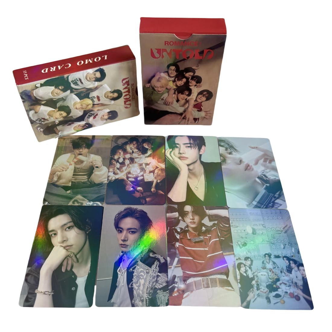 enhypen Album Romance : Untold Laser photocard 55pcs enhypen